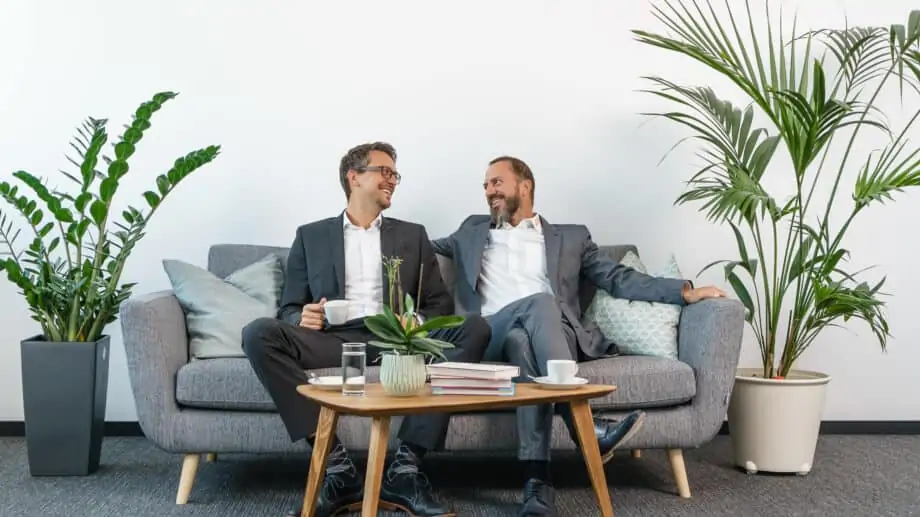 Freuen sich über die Auszeichnung als ‚Top-Arbeitgeber Mittelstand 2018‘: viterma-Geschäftsführer Marco und Herbert Fitz.