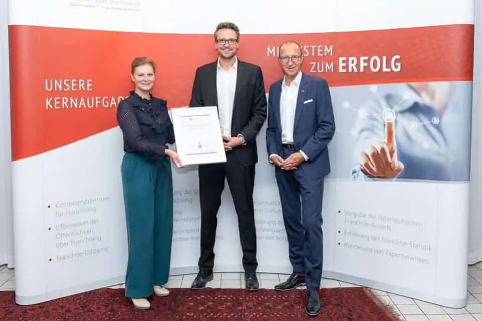 Viterma gewinnt ÖFV Franchise Award 2020