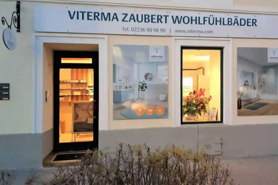 Viterma Badsanierung Badausstellung Mödling